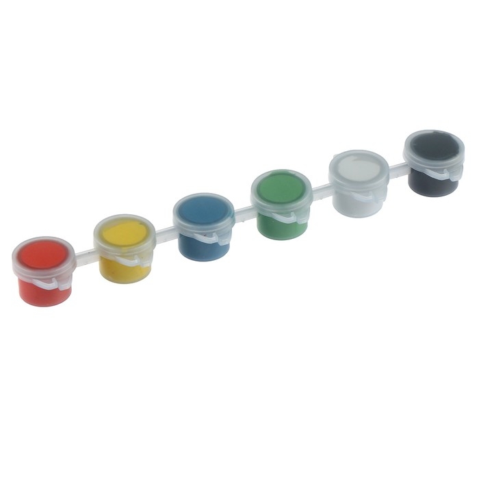 Набор акриловых красок «Классика», 6 цветов Набор акриловых красок «Классика», 6 цветов