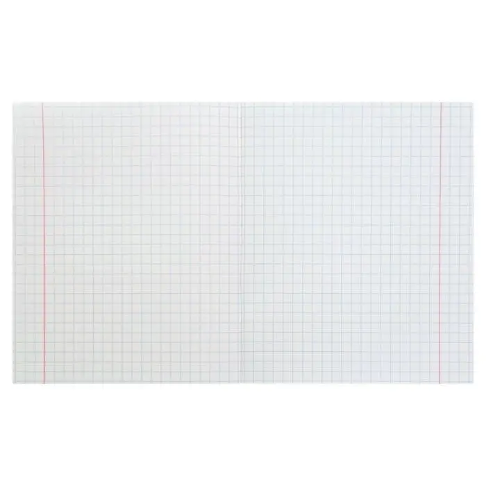 Тетрадь 12 листов в крупную клетку Calligrata "Школьная", обложка мелованный картон, ВД-лак, блок офсет, белизна 95%, МИКС