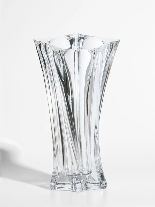 Ваза стекло настольная  Ваза стекло настольная "Лесли" 25х14,5 см, прозрачный