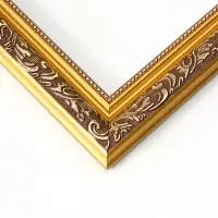 Рама для картин (зеркал, панно, фото), 50&times;60 см Keep memories, Estelle Classic, пластик под золото с коричневым