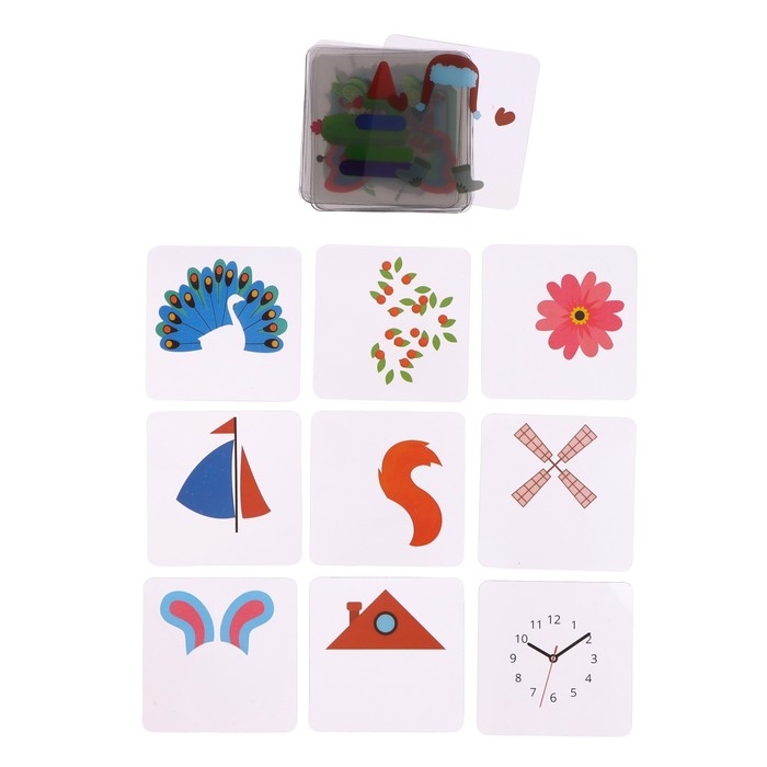 Развивающая игра IQ-лото «Мамы и малыши», 2 игрока, 3+ Развивающая игра IQ-лото «Мамы и малыши», 2 игрока, 3+