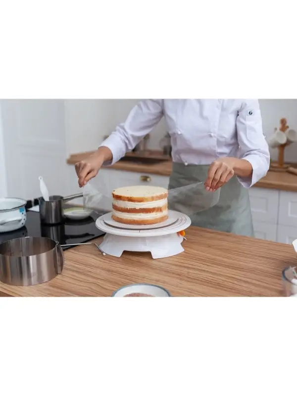 Лента ацетатная для обтяжки тортов Доляна, 200 мкр, 150 мм&times;5 м, прозрачная