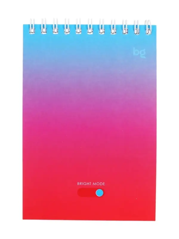 Блокнот А6, 60 листов в клетку, Bright monocolor, на гребне, МИКС Блокнот А6, 60 листов в клетку, Bright monocolor, на гребне, МИКС