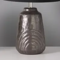 Лампа настольная RISALUX &laquo;Клаудия&raquo;, Е14, 15 Вт, коричнево-чёрная, 23&times;23&times;34 см