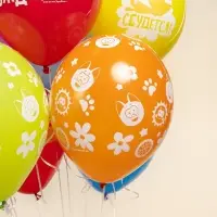 Воздушные шары латексные 12" «Котенок Котэ, С Днем Рождения», 25 шт., МИКС Воздушные шары латексные 12" «Котенок Котэ, С Днем Рождения», 25 шт., МИКС