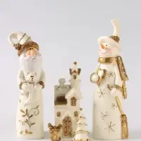 Фигурка &laquo;Зимняя сказка&raquo; набор из 3 частей, 16.3 см