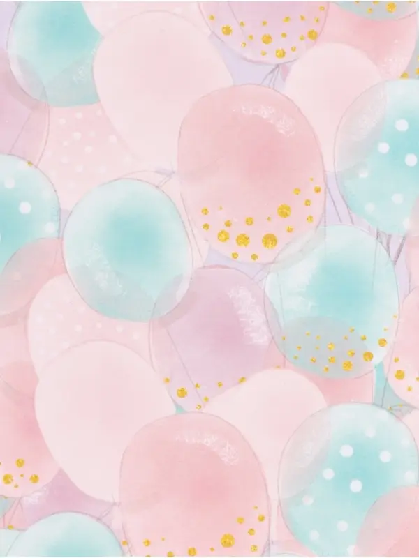 Бумага упаковочная глянцевая &laquo;Шарики&raquo;, 70&times;100 см