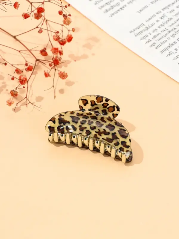 Крабик для волос &laquo;София&raquo;, пятна, 7 см, МИКС