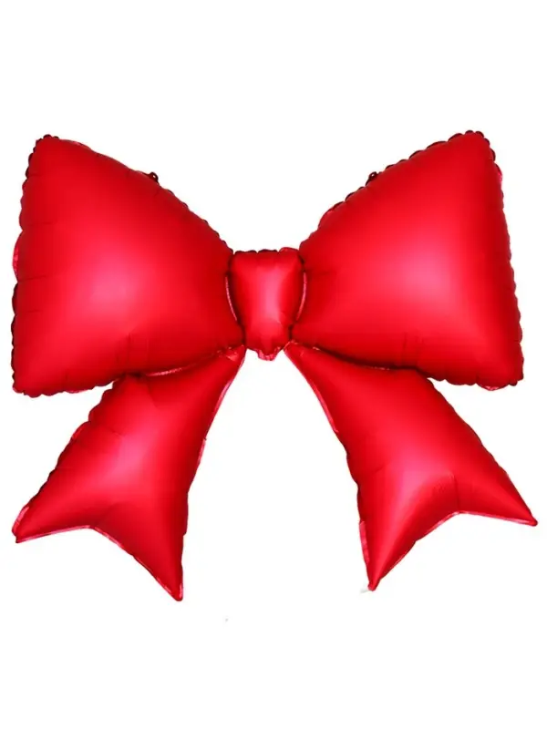 Воздушный шар 39 Воздушный шар 39" "Бант" цвет красный, фольга, инд.уп.