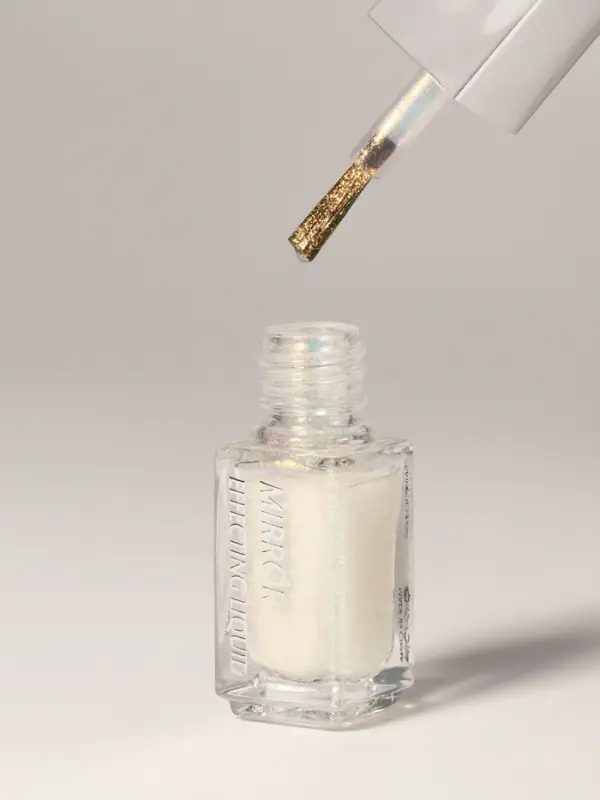 Жидкая втирка для ногтей, 5 мл, жёлтая