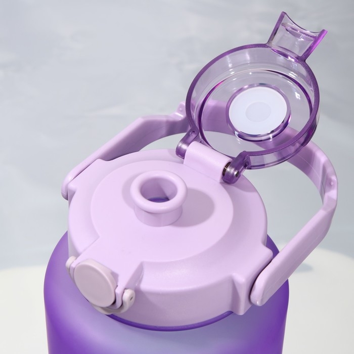 Бутылка для воды с наклейками «Погнали», 2,25 л Бутылка для воды с наклейками «Погнали», 2,25 л