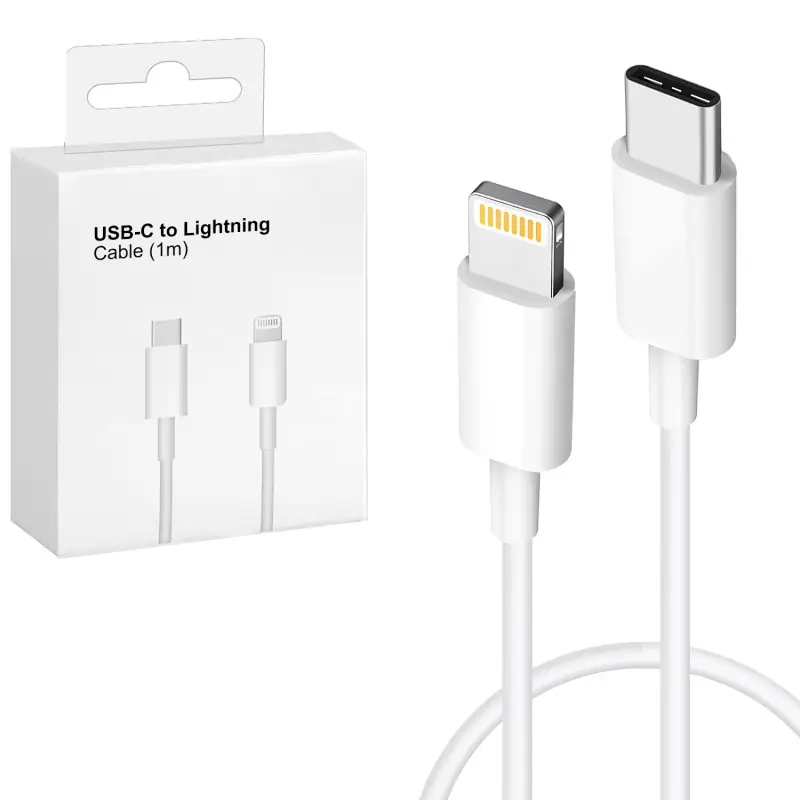 Кабель Type-C на Lightning 20W 1M