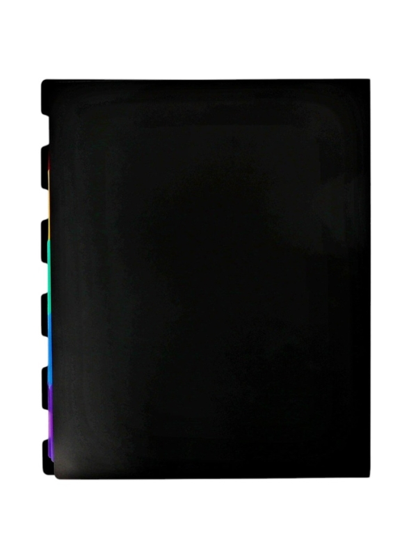 Нотная папка - 20 файлов 40 листов черная Нотная папка - 20 файлов 40 листов черная