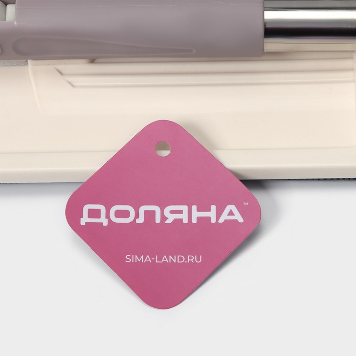 Швабра для мытья пола Доляна, с вертикальным отжимом, телескопическая ручка, 32×12×80(125) см Швабра для мытья пола Доляна, с вертикальным отжимом, телескопическая ручка, 32×12×80(125) см