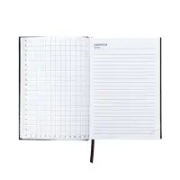 Ежедневник недатир А5 160л Вивелла черный Ежедневник недатир А5 160л Вивелла черный