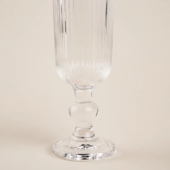 Бокалы для шампанского SL Home &laquo;Модерн&raquo;, 150 мл, 5.5&times;18.5 см, набор 2 шт., стекло, прозрачные