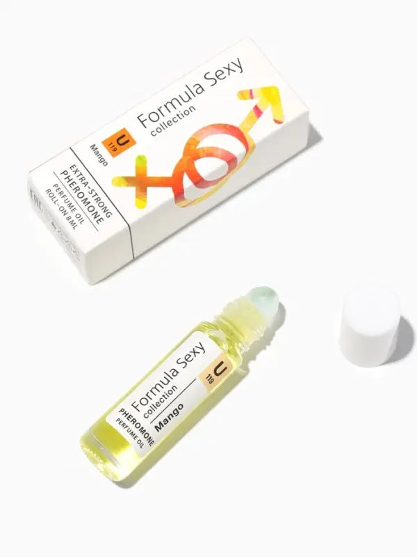 Парфюмерное масло женское с феромонами Formula Sexy Collection Mango U119, 8 мл (по мотивам Mango Skin (Vilhelm Parfumerie)