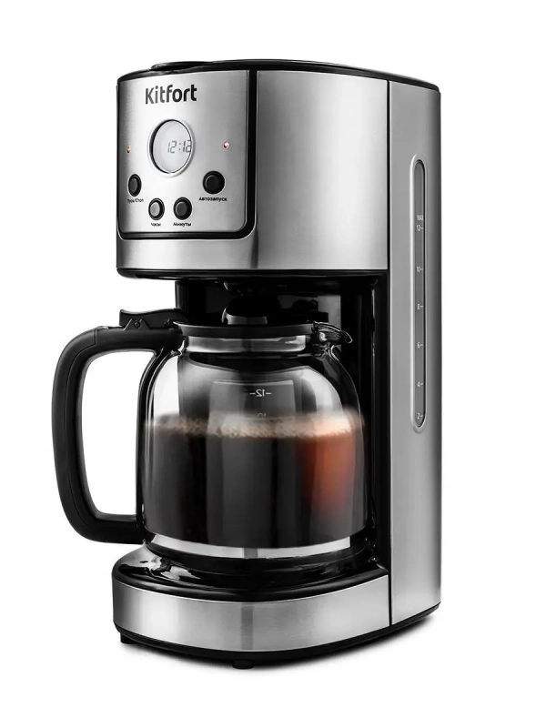 Кофеварка капельная электрическая КТ-732 - 900 Вт - 1.5 л