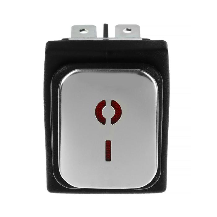 Выключатель клавишный без подсветки, пылевлагозащищенный Выключатель клавишный без подсветки, пылевлагозащищенный