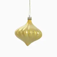 Ёлочные игрушки набор 16 шт. &laquo;Ярмарка волшебства&raquo; 8 см, золото