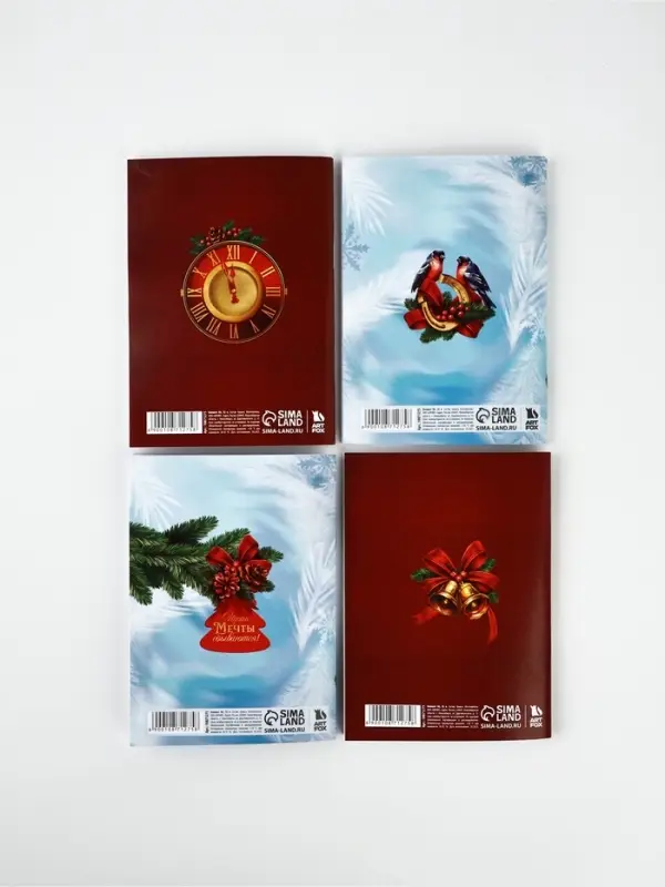 Блокнот А6 32 листа МИКС  Блокнот А6 32 листа МИКС "Волшебный праздник"