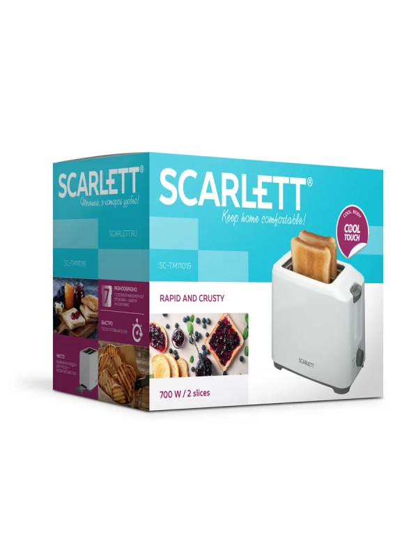 Тостер для хлеба с поддоном для крошек SC-TM11019 Тостер для хлеба с поддоном для крошек SC-TM11019