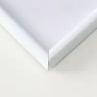 Фоторамка "Радуга" 30х40 см, набор 3 шт, (пластиковый экран), белый