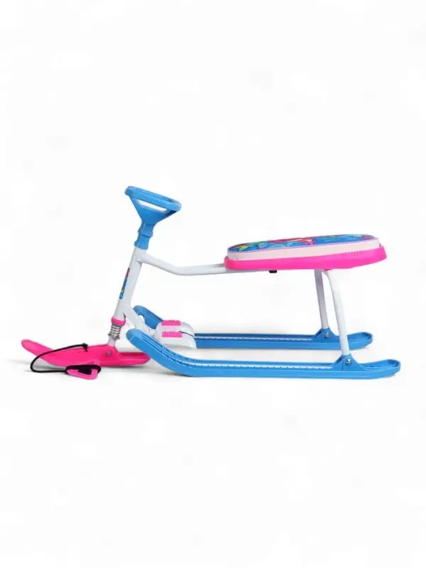 Снегокат "Тимка спорт 1+" с бабочками 3D ТС1+/БО