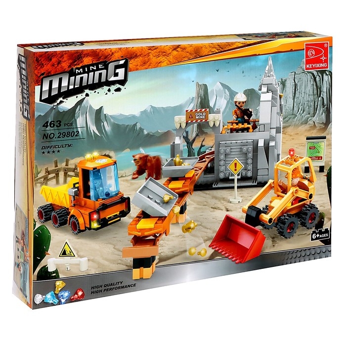 Конструктор «Кладоискатели. Золотой прииск», 463 детали Конструктор «Кладоискатели. Золотой прииск», 463 детали