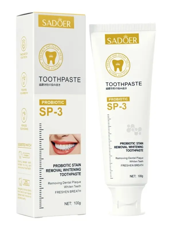 Зубная паста с пробиотиками, 100 г