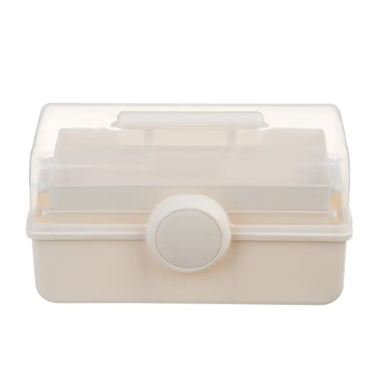 Бокс для таблеток тм VETTA, складной, 2 полки, пластик, 28,5х15,5х15,5см