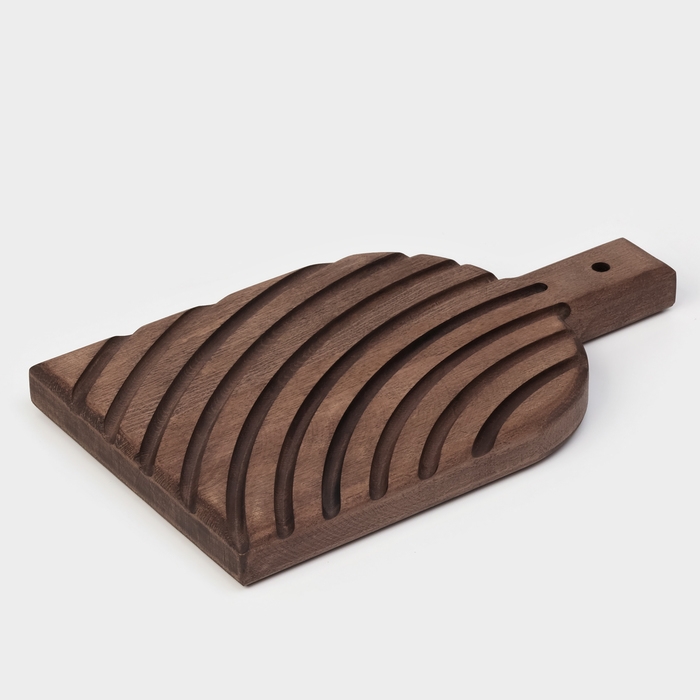 Доска разделочная для подачи Wild Kitchen, 29×17×2.5 см, граб темный Доска разделочная для подачи Wild Kitchen, 29×17×2.5 см, граб темный
