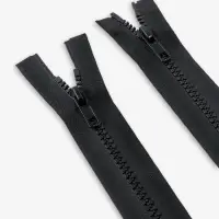 Молния &laquo;Трактор&raquo;, №5, разъёмная, 2 замка, замки автомат, 110 см, чёрная