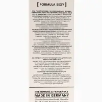 Туалетная вода женская с феромонами Formula Sexy collection Donna W114, 30 мл