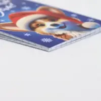 Блокнот А7, 16 л "Новогодний корги" Блокнот А7, 16 л "Новогодний корги"