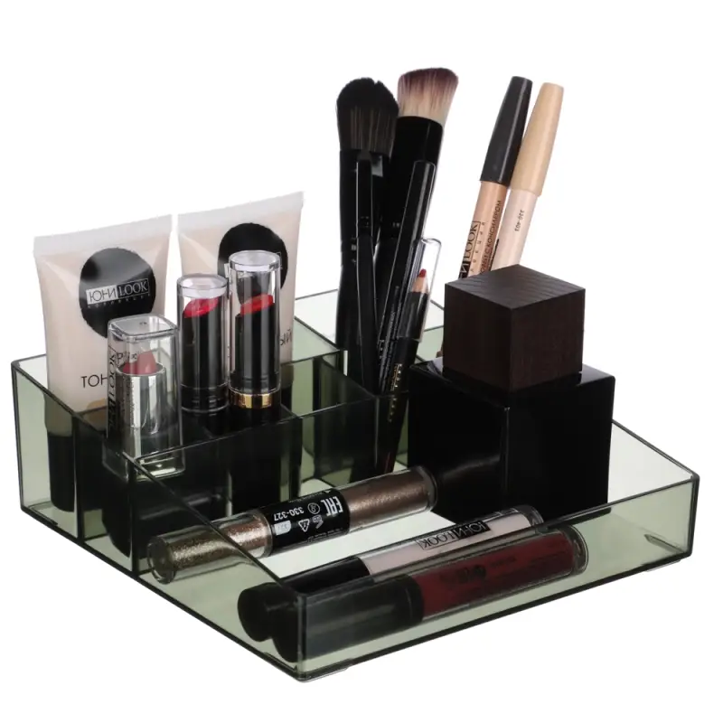 VETTA Органайзер для ванной комнаты, пластик, 17x17x5,5 см