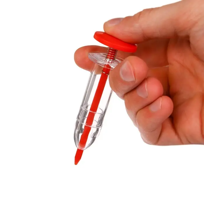 Сеялка ручная, шприц, для точечной посадки семян, пластик