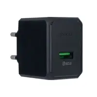 Переходник сетевого зарядного устройства на USB QC3.0 CS12A HOCO черный