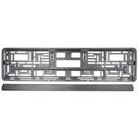 Рамка под номерной знак (чёрная) AVS RN-15