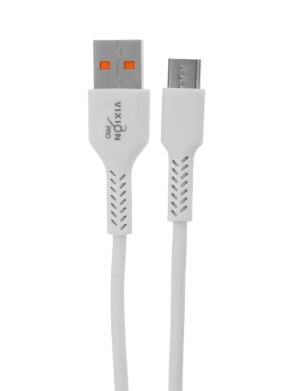 Кабель VIXION PRO VX-17c, USB - Type-C, 2.1 А, 1 м, белый