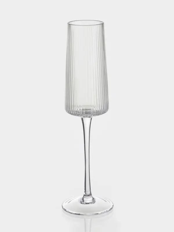 Набор бокалов для шампанского "Восхищение", 6 шт, р-р 1й шт 7,5х24,5 см, 250 мл