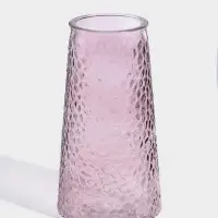 Ваза для цветов &laquo;Аксель&raquo;, 20&times;10.5 см, стекло, сиреневая