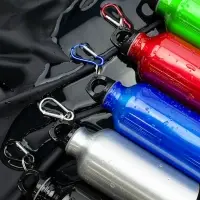 Бутылка для спорта Re-Source, серебристая