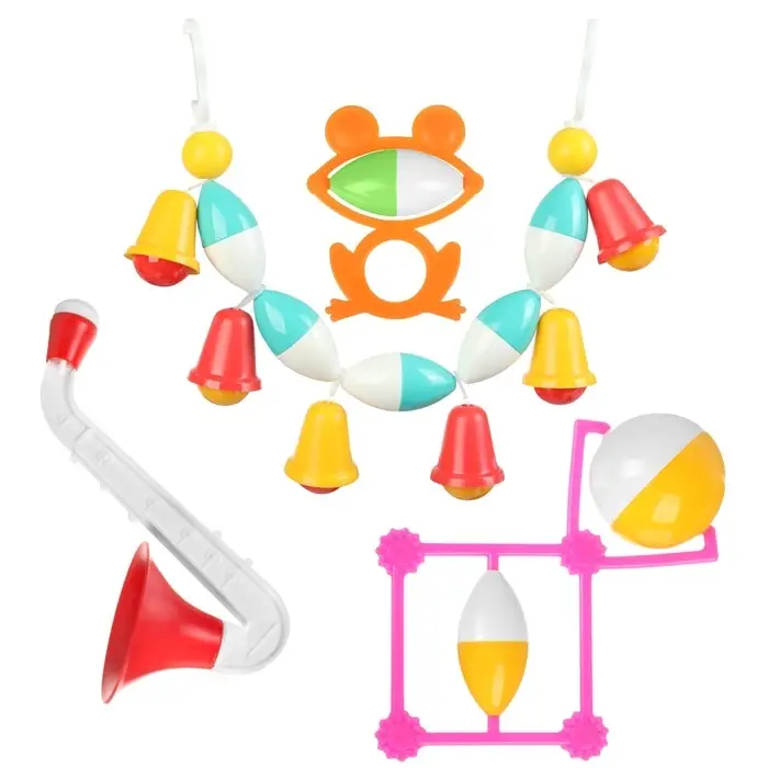 Набор погремушек «Озорной малыш», цвет МИКС, Аэлита Набор погремушек «Озорной малыш», цвет МИКС, Аэлита