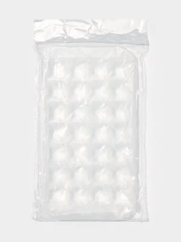 Форма для льда &laquo;Сапфир&raquo;, 28 ячеек, 24&times;12.7&times;2 см, прозрачная