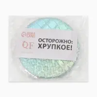 Зеркало складное &laquo;Крокодил&raquo;, d=7.5 см, зелёное