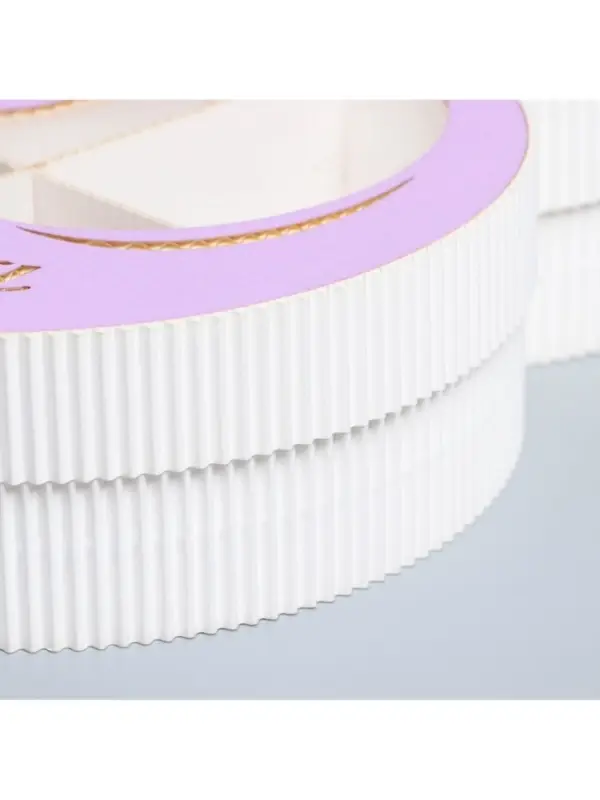 Коробка подарочная, кондитерская упаковка &laquo;8 марта&raquo; фиолетовая, 22&times;16&times;5 см