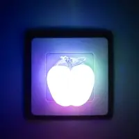 Ночник &laquo;Яблоко&raquo;, 5.5&times;5&times;5 см, пластик