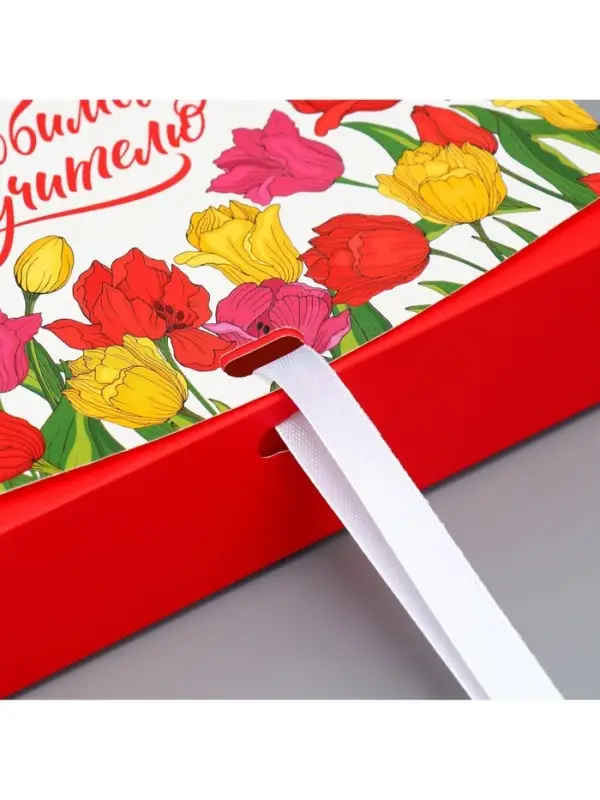 Коробка подарочная, упаковка, «Любимый учитель!», 20 х 18 х 5 см Коробка подарочная, упаковка, «Любимый учитель!», 20 х 18 х 5 см