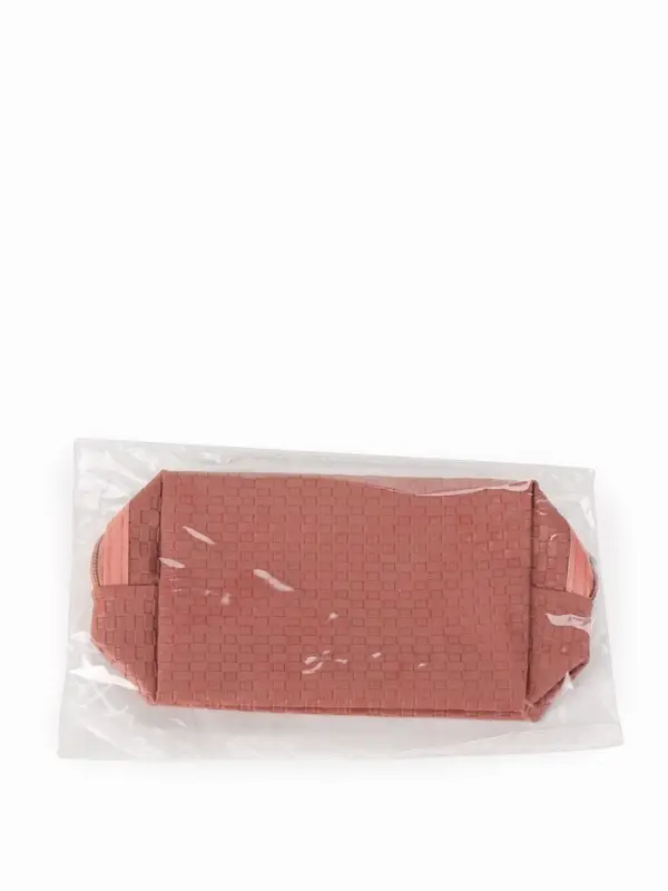 Косметичка дор Плетенка, 16*5*10, отдел на молнии, темно-розовый